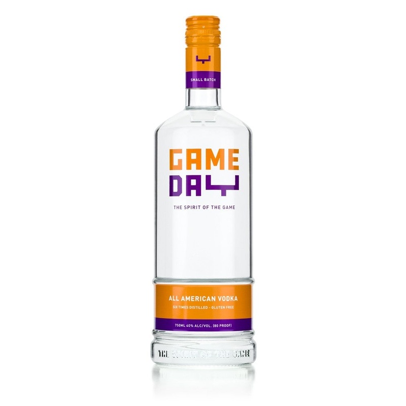 GameDay Orange & Purple Vodka