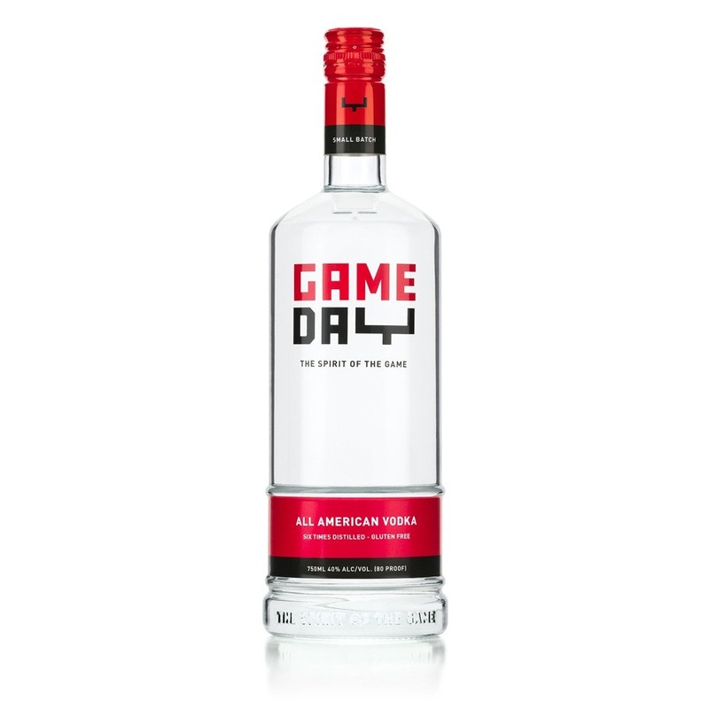 GameDay Red & Black Vodka