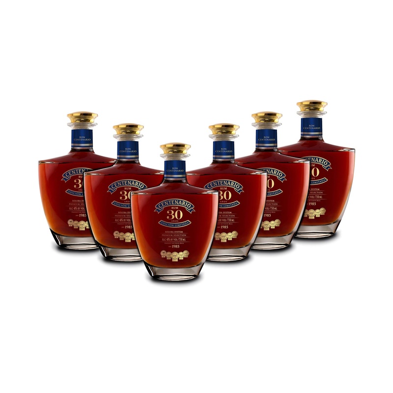 Ron Centenario 30 Edicion Limitada Rum (6) Bottle Bundle