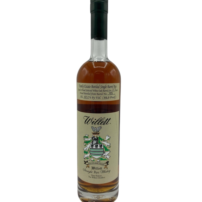 Willett's 7 Year Old Family Estate Bottled Rye Whiskey
