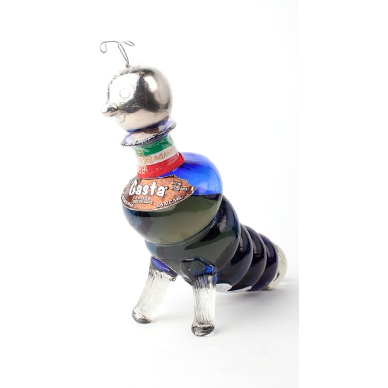 Casta Pasion Blue Worm Aejo Tequila