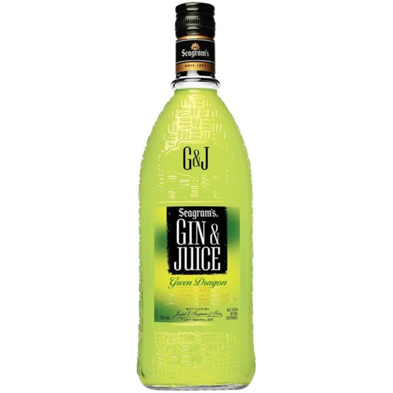Seagrams Gin & Juice Green Dragon Liqueur