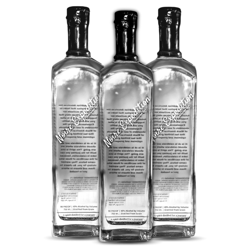 Noire Expedition American Gin (3) Bottle Bundle