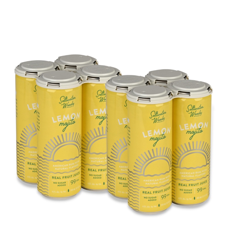 Saltwater Woody Lemon Mojito Cans (8)