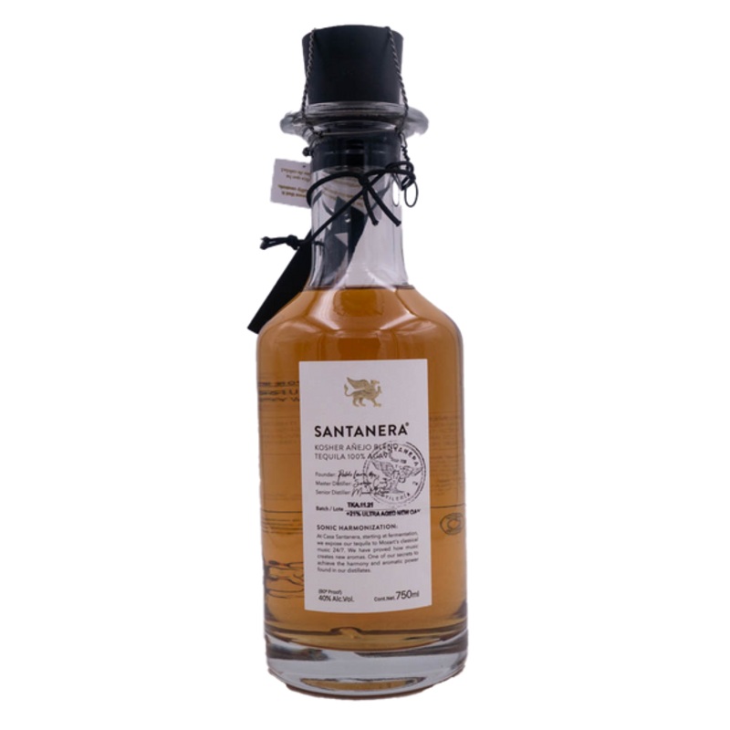 Santanera Kosher Anejo Blend Tequila