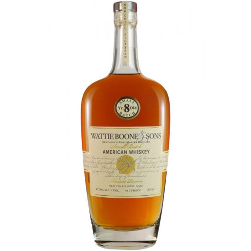 Wattie Boone & Sons 8 Year Old Small Batch American Whiskey