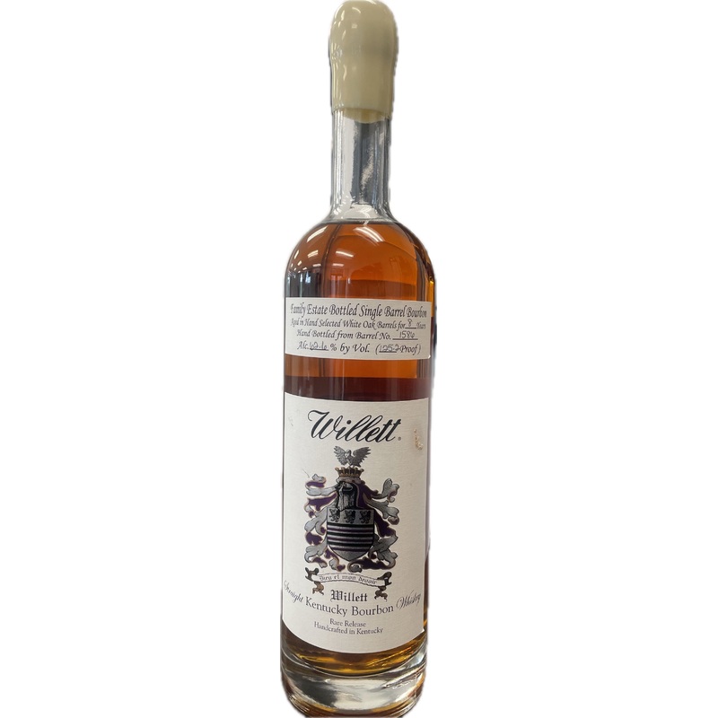 Willett Family Estate Bottled Bourbon 8 Year Old (Wax Top) Straight Kentucky Bourbon Whiskey