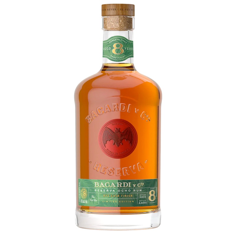 Bacard Reserva Ocho Rye Cask Finish Rum