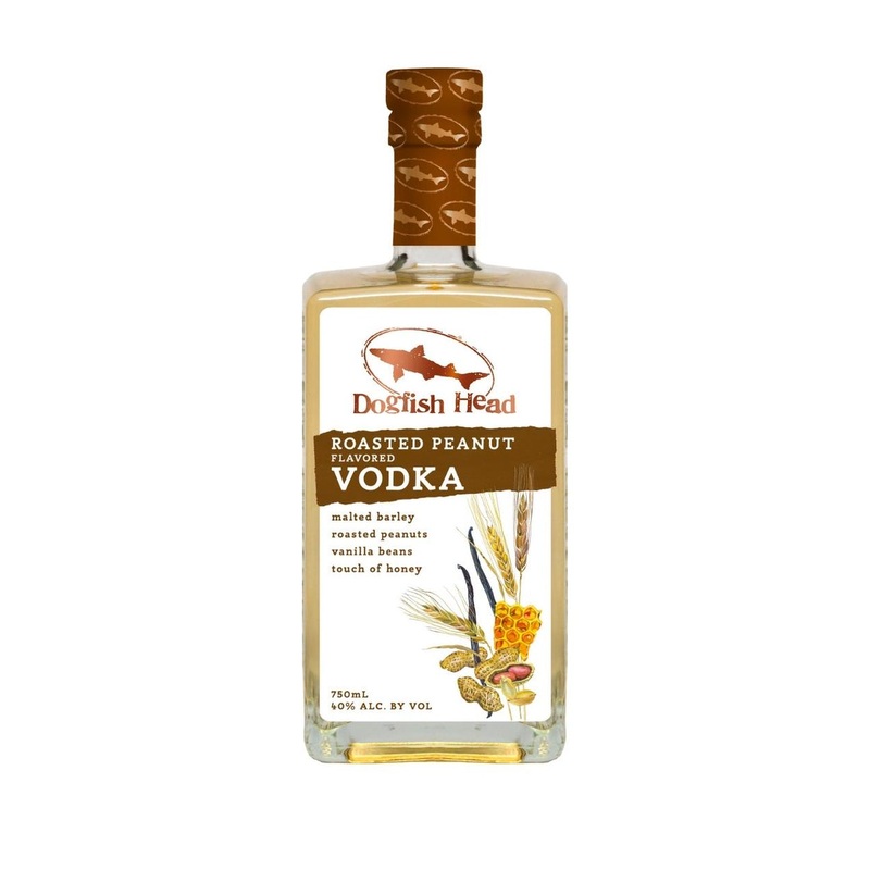 Dogfish Head Spirits Roasted Peanut Vodka