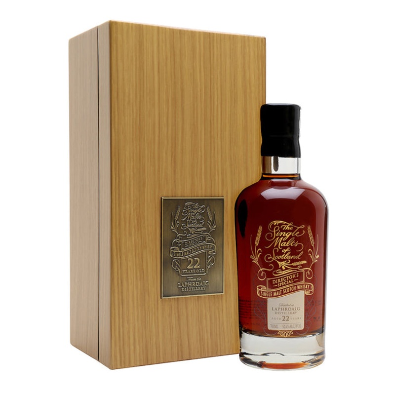 The Single Malts of Scotland Laphroaig Directors Special 22 Year Old Single Malt Scotch Whisky