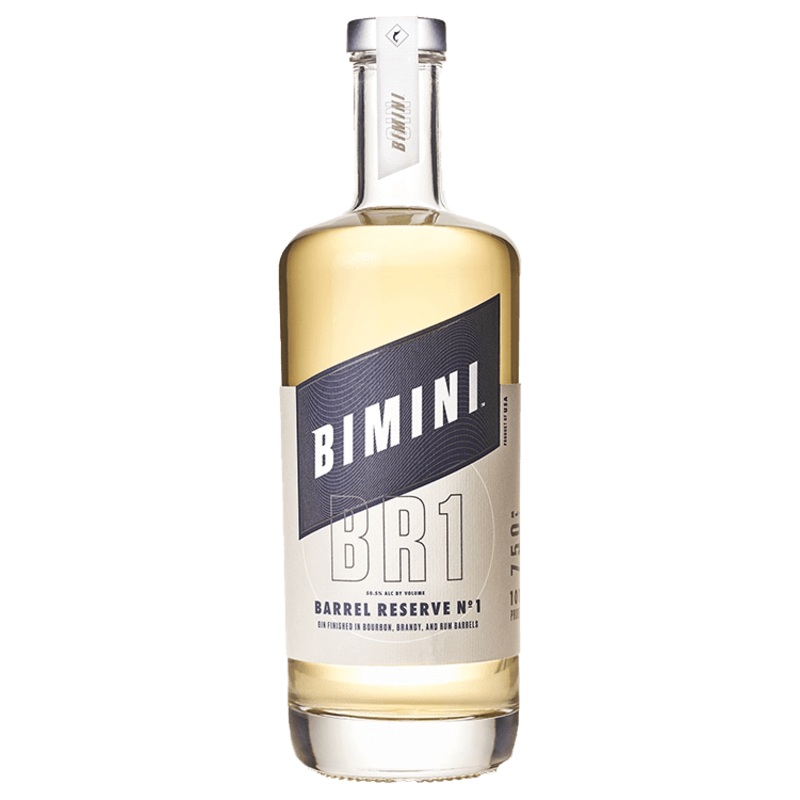 Bimini  BR1 Gin  Finished in Bourbon  Barrels