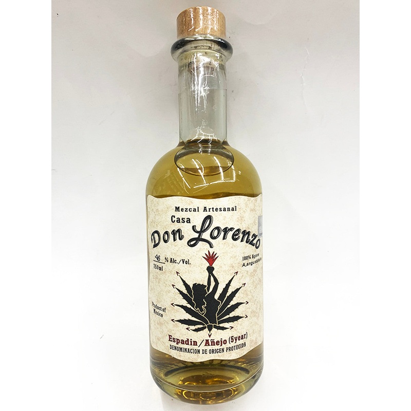 Don Lorenzo Espadin/Anejo 5 Year Mezcal