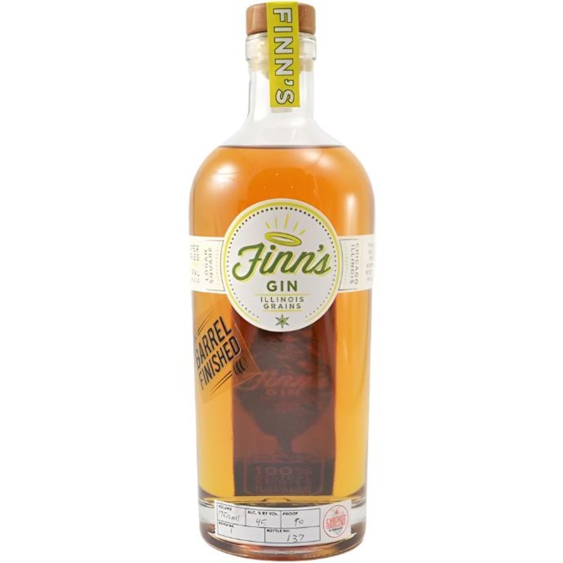 Chicago Distilling Barrel Finished Finn's Gin