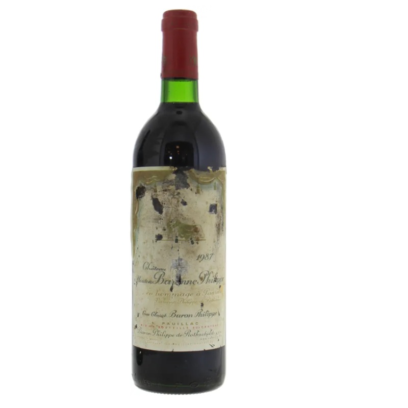 1987 | Chateau Mouton Baronne Philippe | Chateau Mouton Baron Philippe