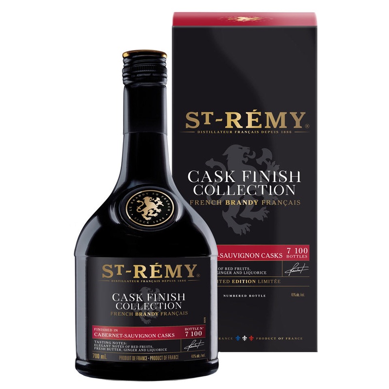 St. Remy 'Cask Finish Collection' Finished in Cabernet-Sauvignon Casks French Brandy