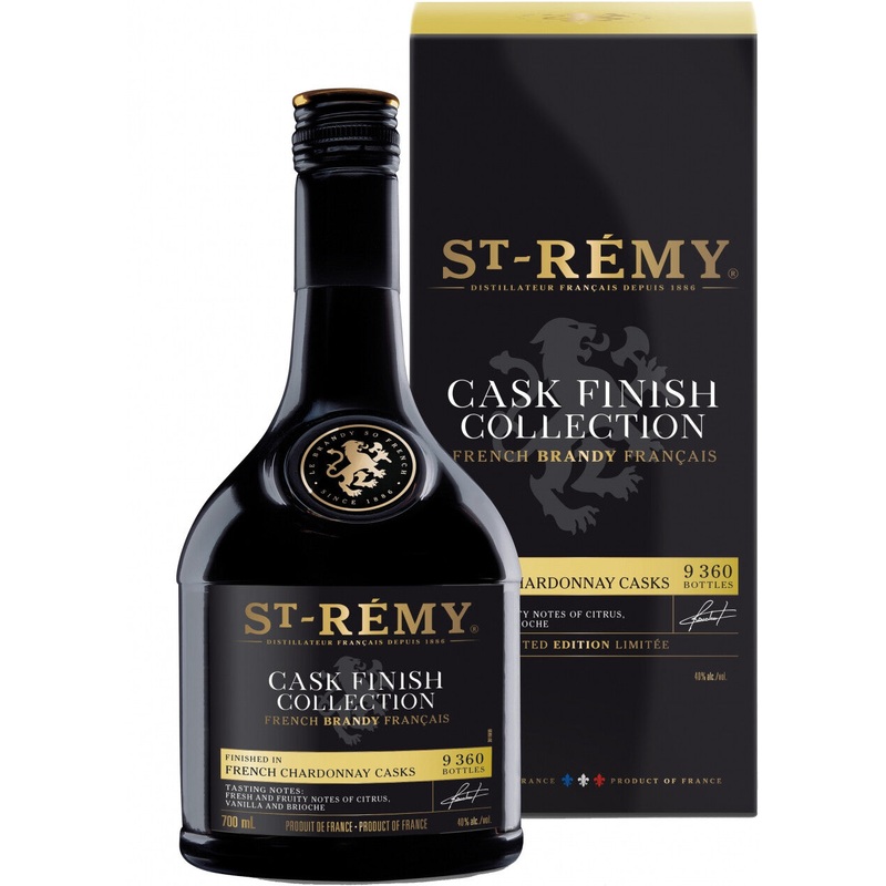 St. Remy 'Cask Finish Collection' Finished in French Chardonnay Casks French Brandy