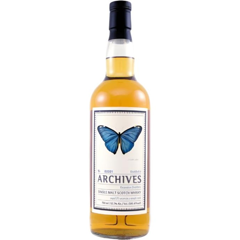 Archives Deanston 21 Year Old ex Bourbon Hogshead 1997 Scotch Whisky