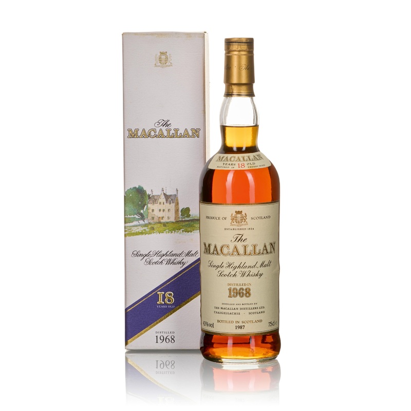 The Macallan 18 Year Old 1968 Single Malt Whiskey