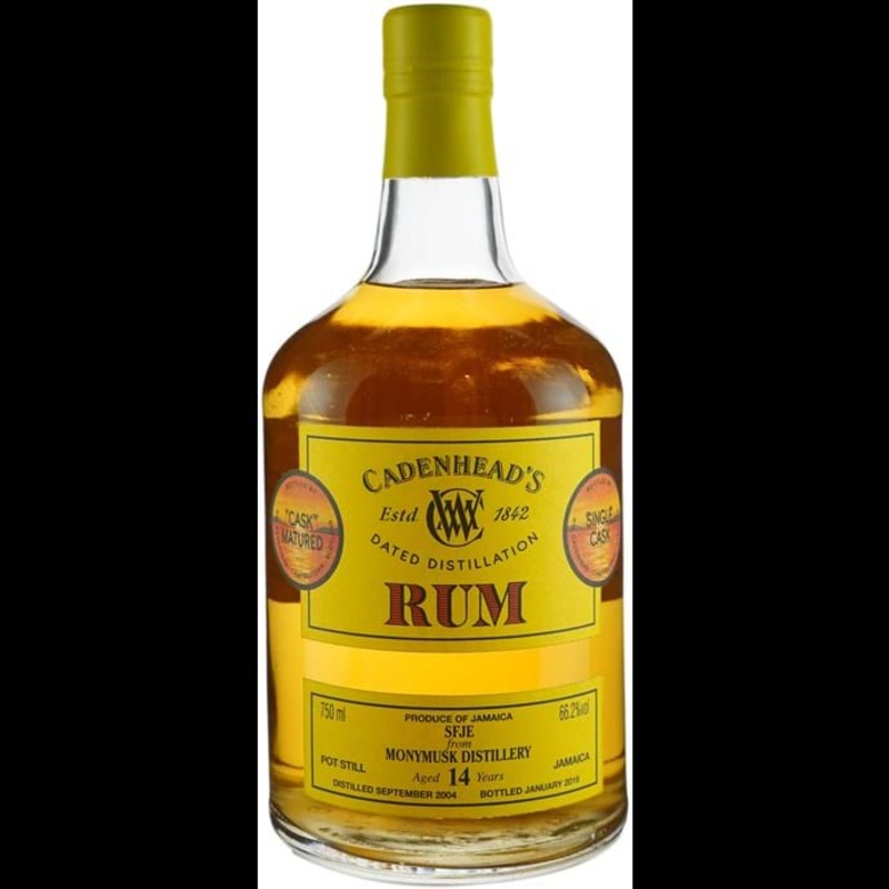 Cadenheads Monymusk 14 Year Old Vintage Cask # 12 2004 Rum