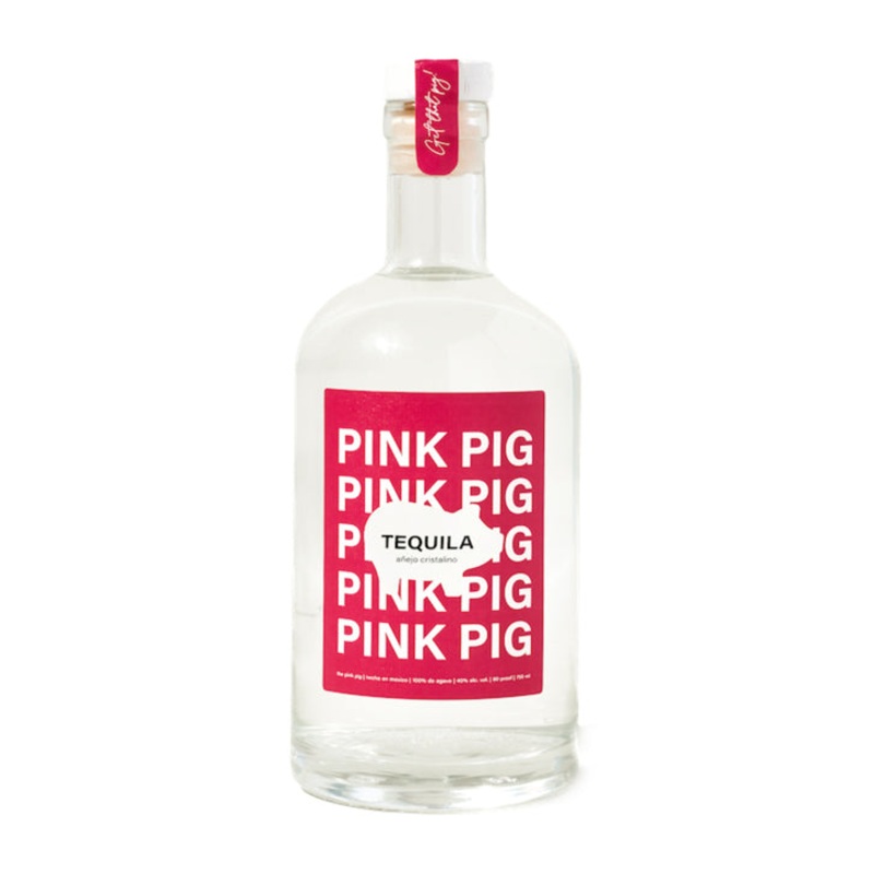 Pink Pig Anejo Cristalino Tequila