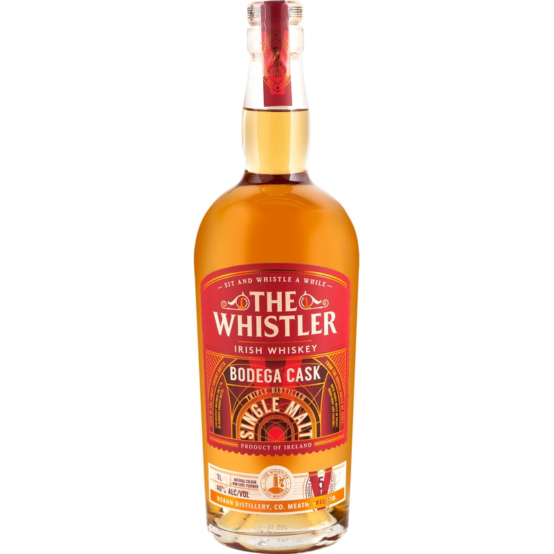 The Whistler 5 Year Old Bodega Cask Irish Single Malt Whiskey