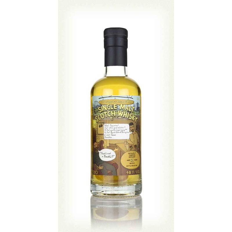 Tomintoul 21 Year Old (That Boutique-y Whisky Company) Single Malt Whiskey | 500ML