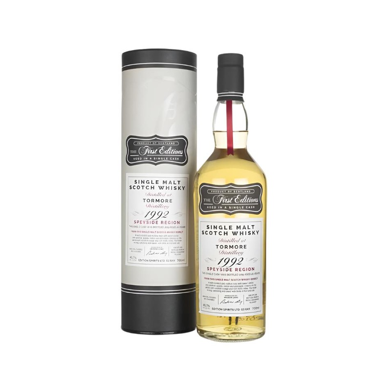 Tormore 26 Year Old 1992 (cask 16487) - The First Editions (Hunter Laing) Single Malt Whiskey | 700ML