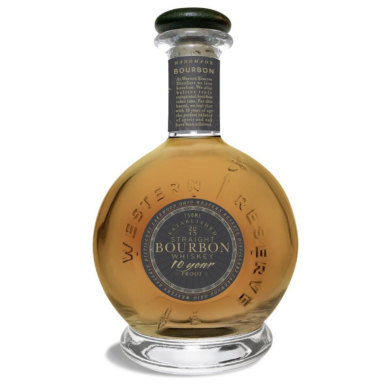 Western Reserve 10 Year Old Barrel Proof Bourbon Whiskey