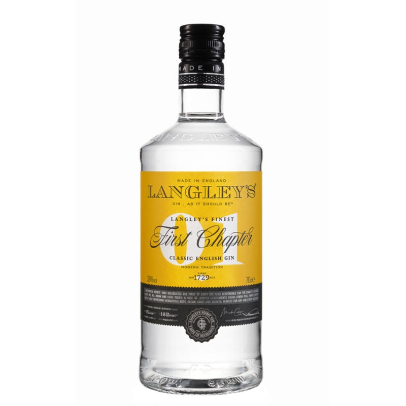 Langleys First Chapter (Proof 76) Classic English Gin | 700ML