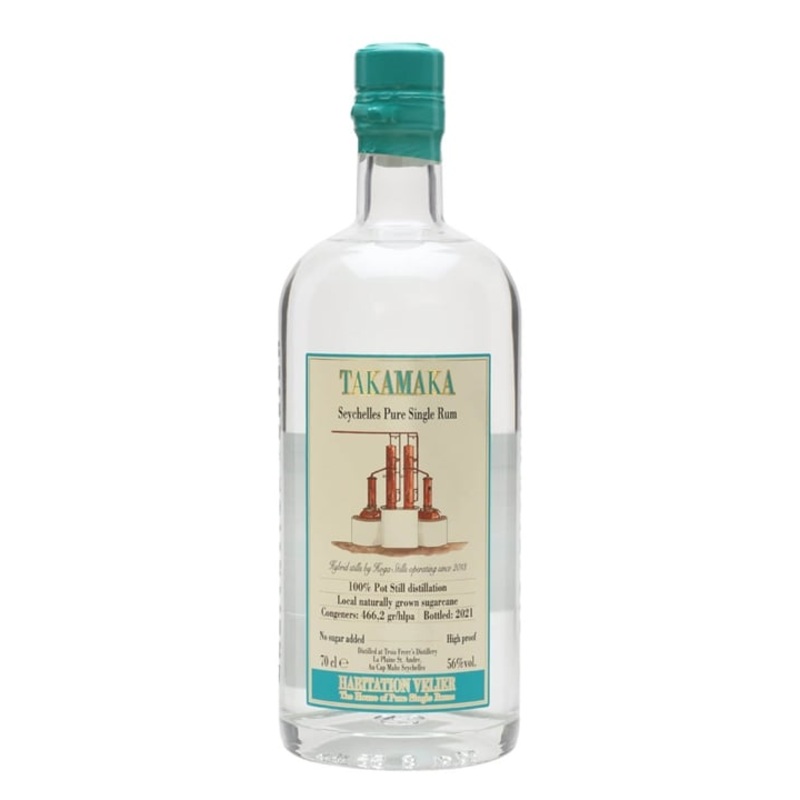 Habitation Velier Hampden Takamaka White Seychelles Pure Single Rum | 700ML