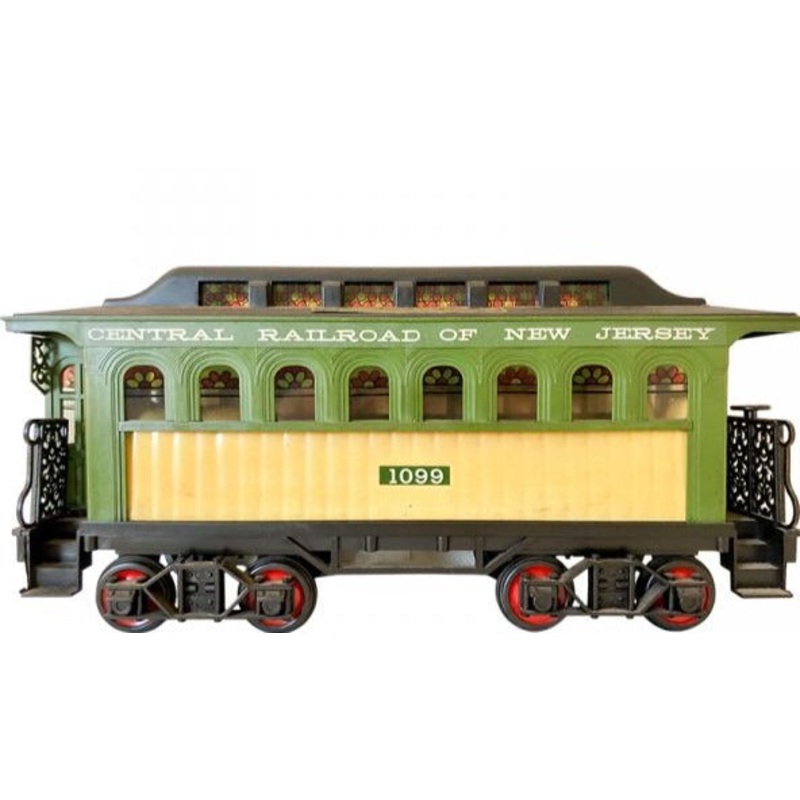 Jim Beam Passenger Car Train Decanter Central Railroad of New Jersey Whiskey