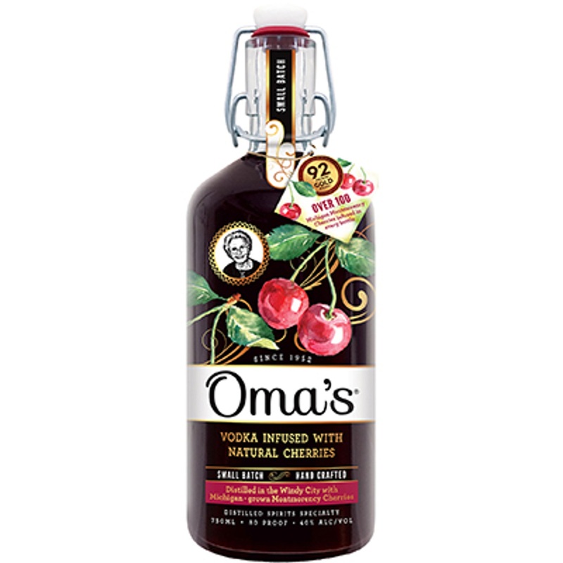 Oma's Infused Cherry Vodka