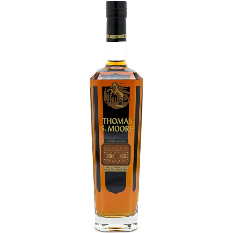 Thomas S. Moore Finished in Cognac Casks Kentucky Straight Bourbon Whiskey