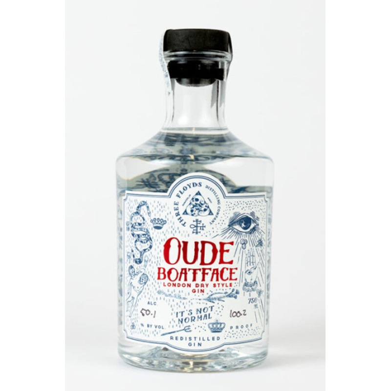 Three Floyds Distilling Oude Boat Face Gin