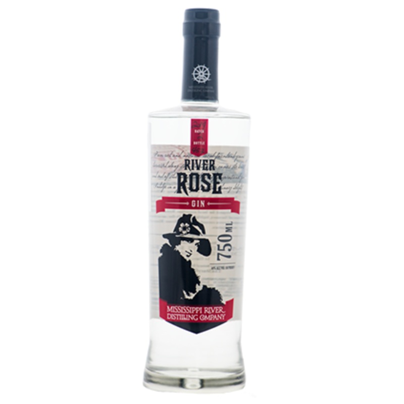 River Rose Small Batch by Mississippi River Distilling Company Gin
