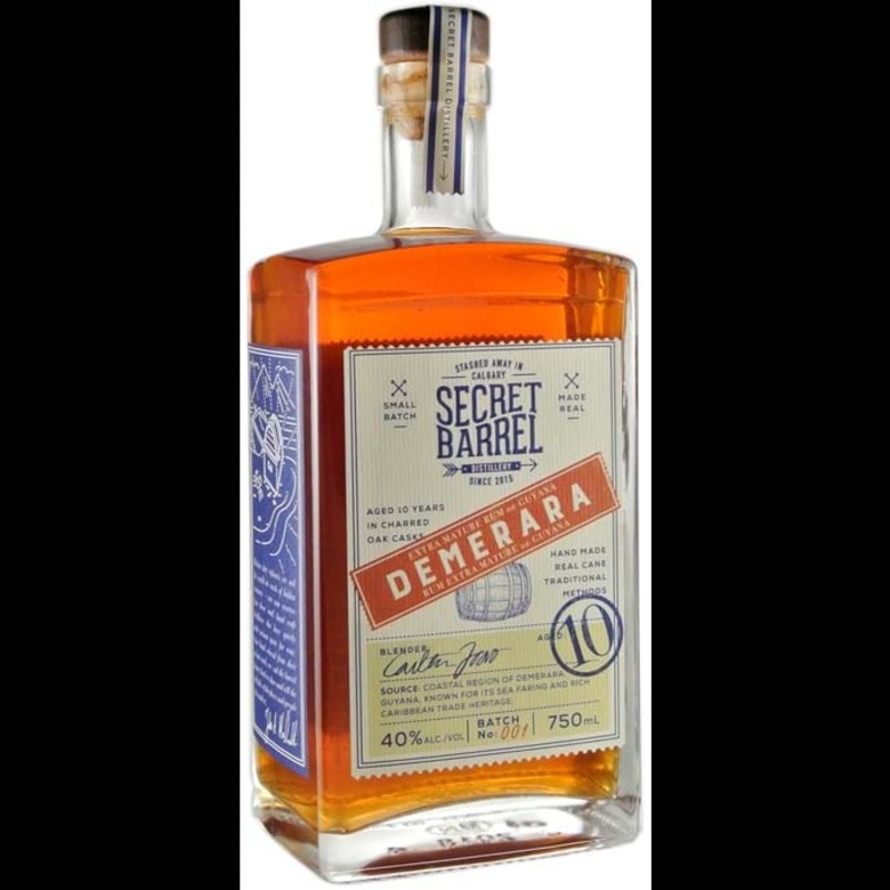 Secret Barrel Demerara 10 year Old Rum