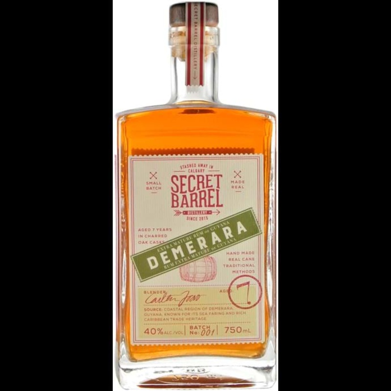 Secret Barrel Demerara 7 year Old Rum