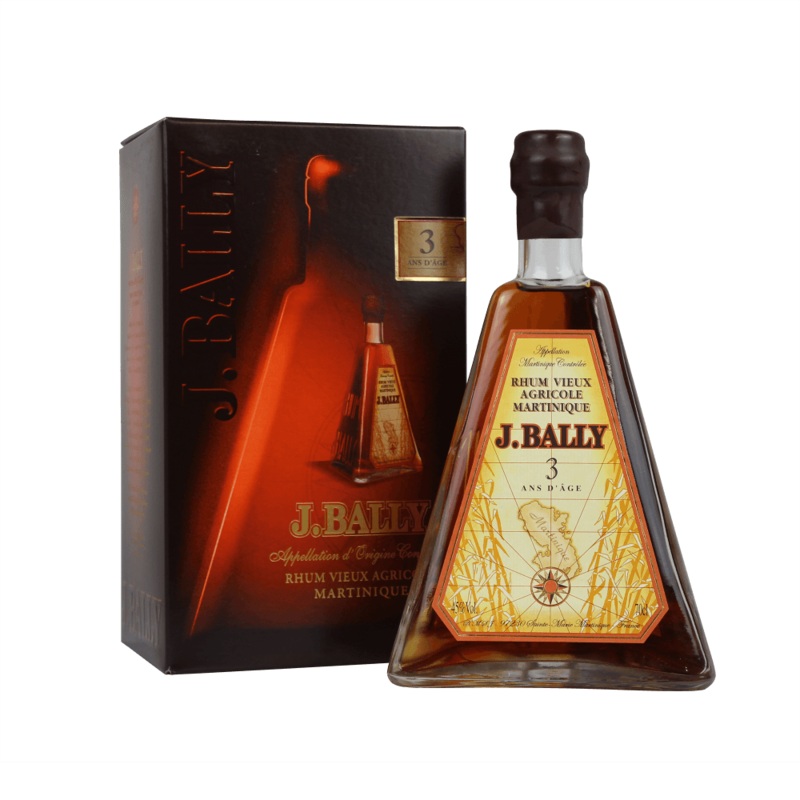 J.Bally 3 Year Old Rhum Vieux Agricole Martinique Rum  | 700ML