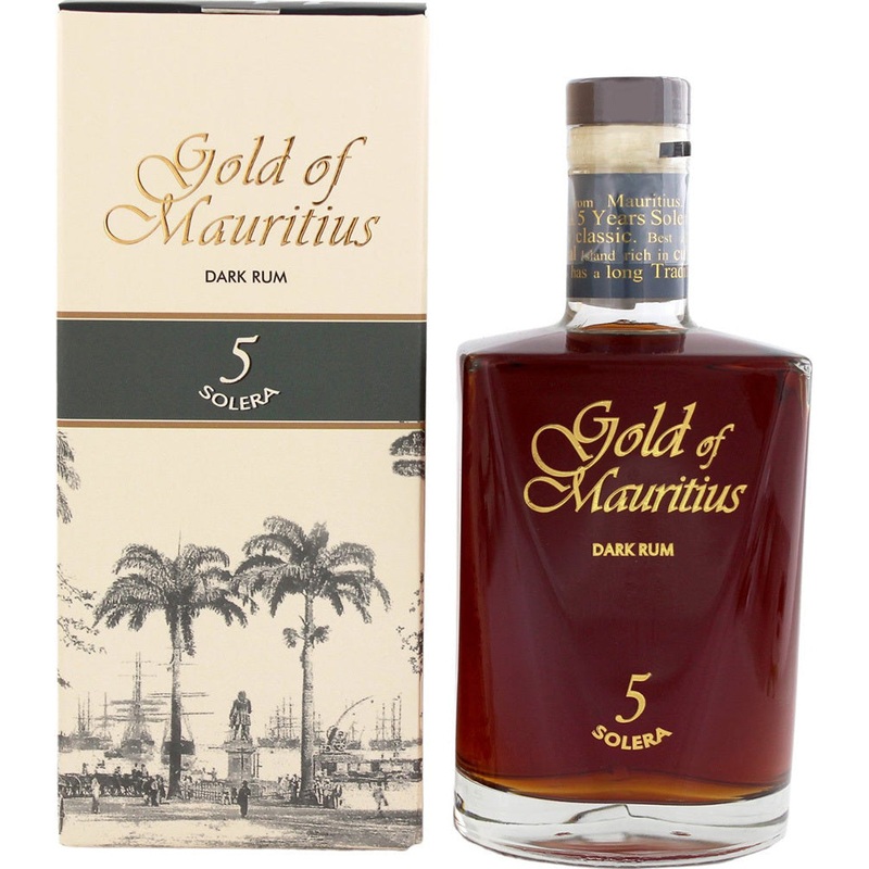 Gold of Mauritius 5 Year Old Dark Rum | 700ML
