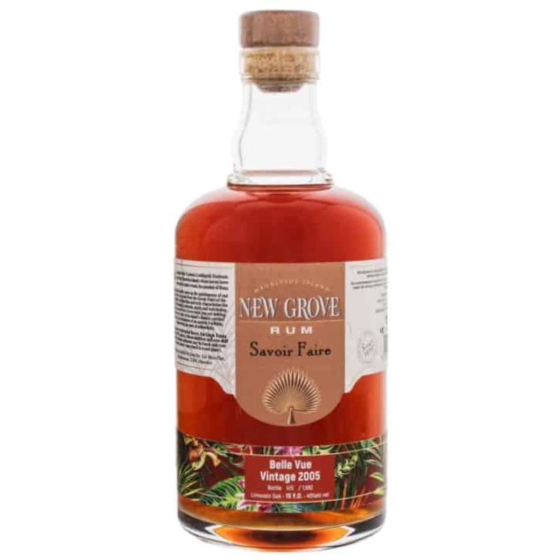 New Grove Savoir Faire Belle Vue Vintage 2005 Mauritius Rum | 700ML