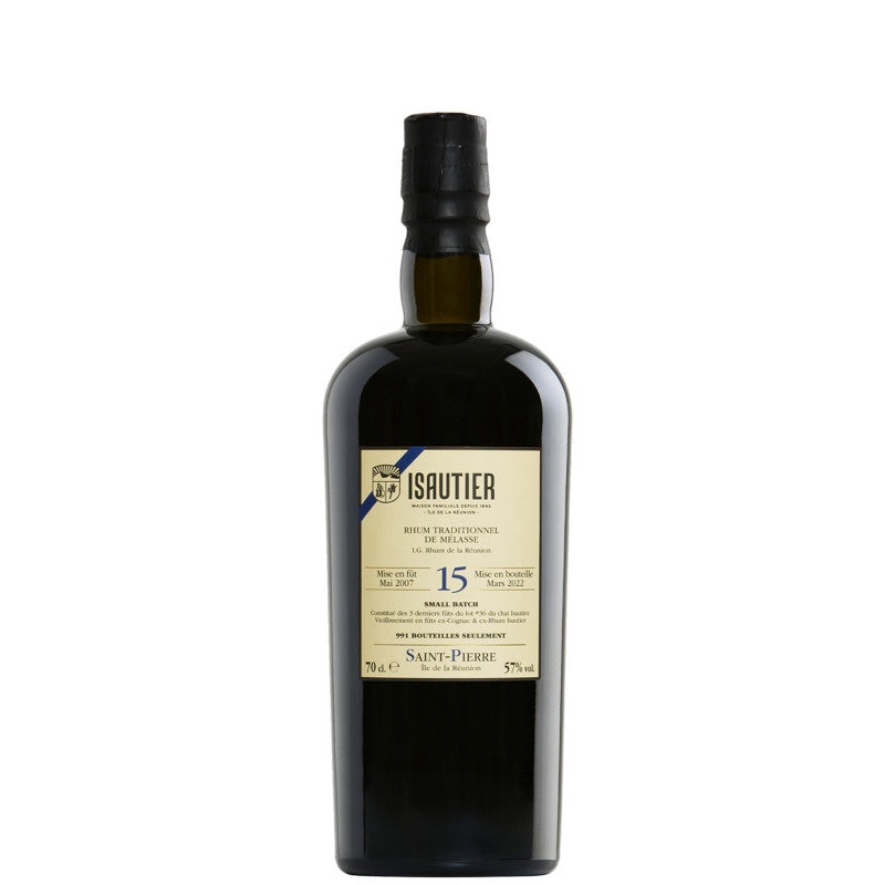 Isautier 15 Year Old Small Batch Traditional Rum  | 700ML