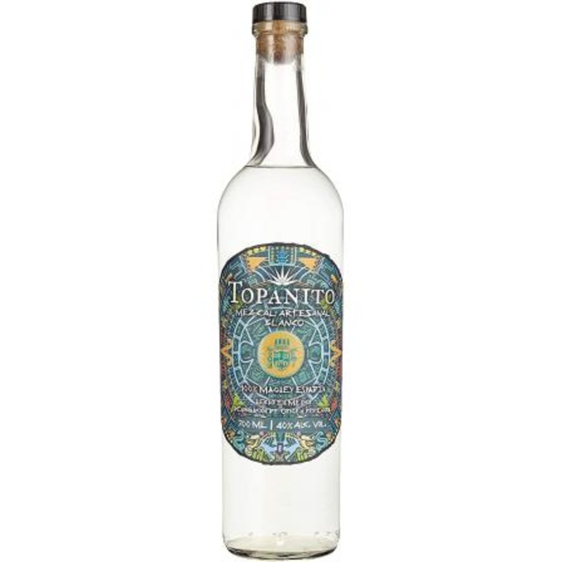 Topanito Artesanal Blanco (Proof 80) Mezcal | 700ML