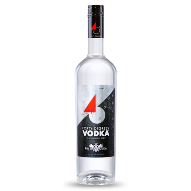 Forty Degrees Vodka | 1.75L