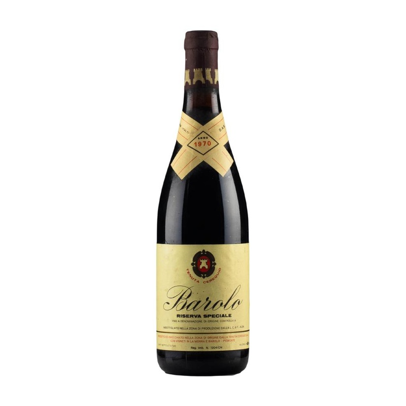 1970 | Cerequio | Barolo Riserva Speciale
