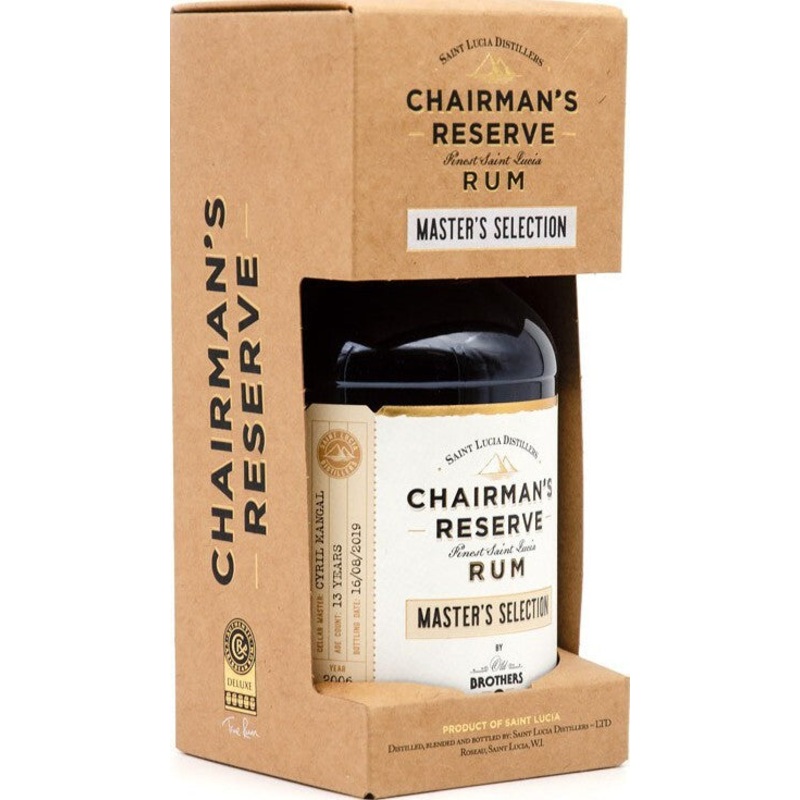 Chairmans Reserve Masters Selection 2006 13 Year Old Finest Saint Lucia Rum