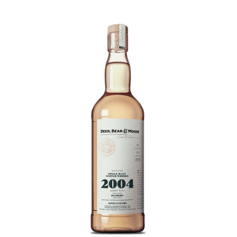 Deer, Bear & Moose The Dalmore 2004 Single Malt Scotch Whisky