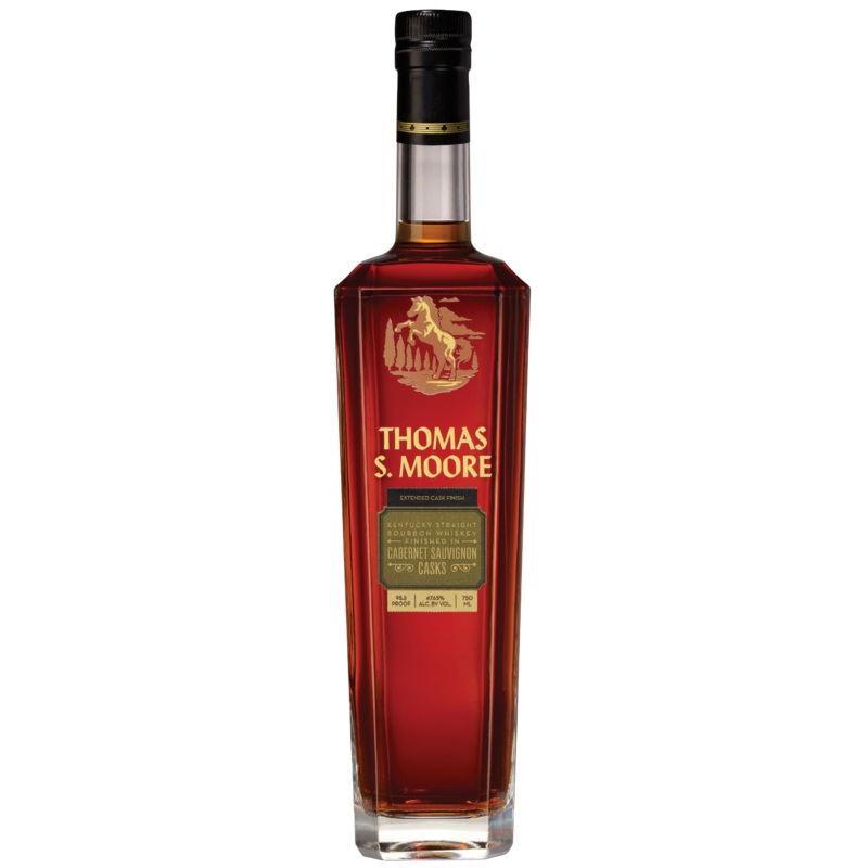 Thomas S Moore Caberne Sauvignon Cask Bourbon Whiskey