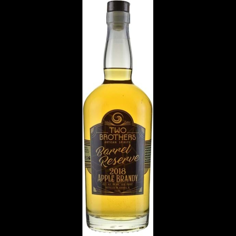 Two Brothers Artisan Spirits Barrel Reserve Apple Brandy 2018