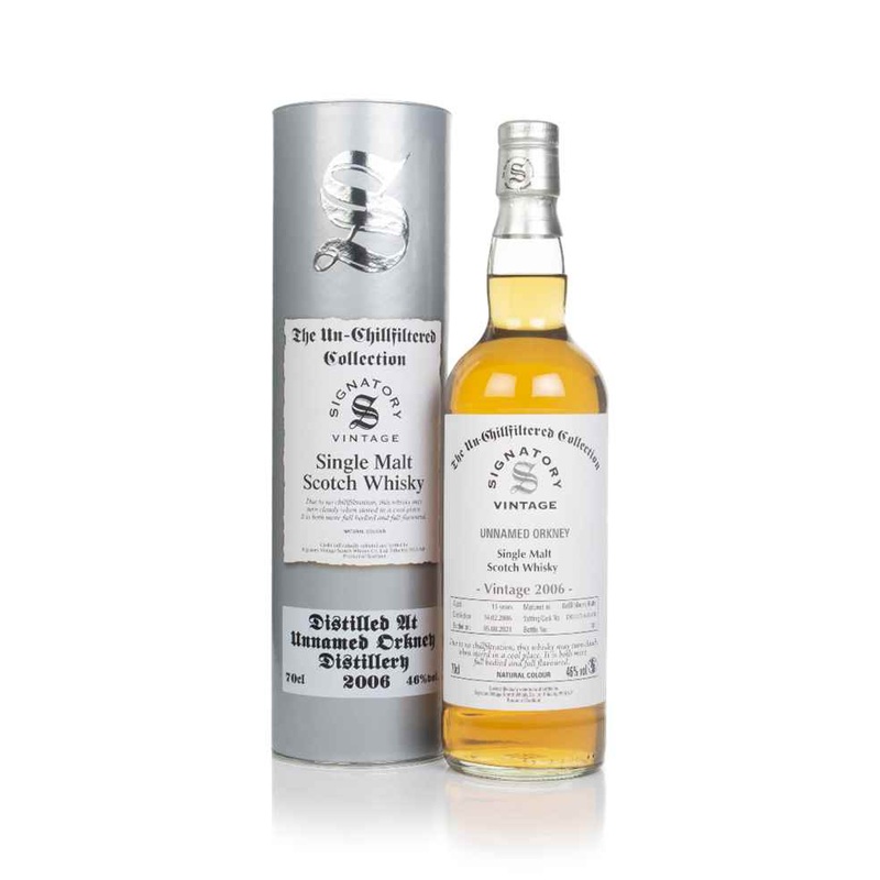 Unnamed Orkney 15 Year Old 2006 (casks 17/A65 #18) - Un-Chillfiltered Collection (Signatory) Scotch Whisky | 700ML