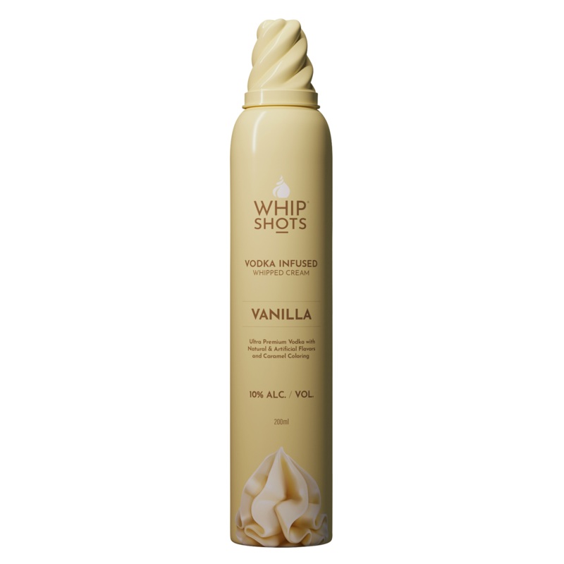 Whipshots Vodka Infused Whipped Cream Vanilla | 500ML
